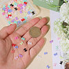 120Pcs 12 Colors Mini Resin Button FIND-GL0002-02-3