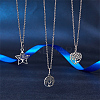 Tibetan Style Alloy Pendants TIBEP-PH0005-12AS-4