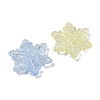 Transparent Crackle Acrylic Beads OACR-B031-05-2