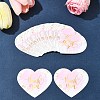 Coated Paper Thank You Greeting Card DIY-FS0007-76C-2