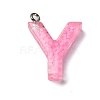 Luminous Resin Pendants RESI-I059-Y01-2