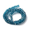 Electroplate Glass Beads Strands EGLA-R048-3mm-17-4