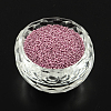 Color Plated DIY 3D Nail Art Decoration Mini Glass Beads X-MRMJ-R038-E04-1