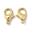 Brass Lobster Claw Clasps KK-J301-19G-1