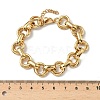 304 Stainless Steel Rolo Chain Bracelets for Women BJEW-S176-01G-A-5