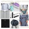 120Pcs 2 Colors Zinc Alloy Cord Ends FIND-NB0005-64-6