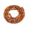 Electroplate Glass Beads Strands EGLA-A044-T3mm-A04-3