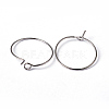 Brass Wine Glass Charm Rings EC067-1NF-2