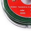 2-Ply Round Waxed Cotton Thread Cords YC-T004-01A-18-2