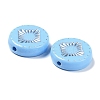Opaque Acrylic Beads LS-OACR-G016-07E-3