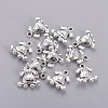 Tibetan Style Puppy Pendants TIBEP-R166-AS-LF-2