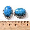 Synthetic Turquoise Multi-Strand Links KK-M304-02P-11-3