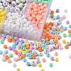 DIY Round Letter Beads Bracelet Making Kit DIY-YW0004-96-4