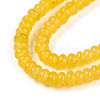 Dyed Natural White Jade Beads Strands G-T139-57A-01-3