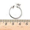 Brass Rotating Cuff Rings for Women RJEW-C132-02P-2