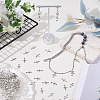 100Pcs Tibetan Style Alloy Pendants TIBEB-SC0003-56-4