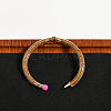 Pencil Design Alloy Enamel Cuff Bangles FS-WG7604E-01-5