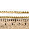 Electroplated Shell Pearl Beads Strands BSHE-G041-3mm-01-4