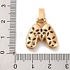 Brass Micro Pave Cubic Zirconia Pendants KK-C076-29M-G01-3