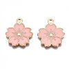 Alloy Enamel Pendants X-ENAM-S121-115M-3