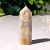 Point Tower Natural Crazy Agate Healing Stone Wands PW-WG55231-02-1