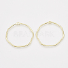 Alloy Open Back Bezel Pendants PALLOY-S121-82B-1