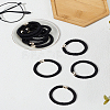 10Pcs Polyester Rubber Hair Accessories OHAR-LP0004-34-1