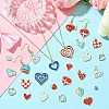 30Pcs 15 Styles Alloy Pendants FIND-YW0005-13-6