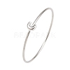 304 Stainless Steel Bangles for Women BJEW-N040-01A-P-2