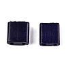 2-Hole Baking Paint Glass Seed Beads SEED-S023-17C-14-3