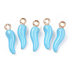 Alloy Enamel Pendants ENAM-N054-70C-1
