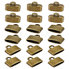100pcs Tibetan Style Alloy Cord Ends TIBE-LP0001-09-1