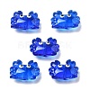 Transparent Glass Enamel Beads LAMP-V001-08D-1