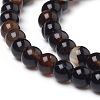 Natural Black Agate Beads Strands X-G-L555-04-4mm-2
