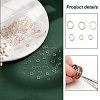   300Pcs 6 Styles Brass & Stainless Steel Jump Rings FIND-PH0007-16-4