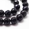 Synthetic Blue Goldstone Beads Strands G-D840-14-8mm-3