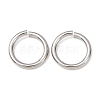 Tarnish Resistant 304 Stainless Steel Open Jump Rings STAS-R065-41-4