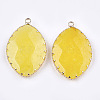 Natural White Jade Pendants G-T112-16C-2