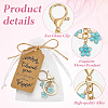 Flower Alloy Keychains KEYC-WA0001-06-4