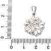 304 Stainless Steel Pendants STAS-Q349-01G-P-3