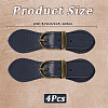 Leather Toggle Buckle AJEW-CL0003-73B-2