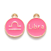 Alloy Enamel Pendants ENAM-S124-01A-03K-1