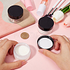8Pcs Transparent Plastic Empty Portable Facial Cream Jar CON-CP0001-015B-3