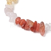 9Pcs 9 Styles Natural Mixed Gemstone Chips Stretch Bracelets Set BJEW-JB11061-5