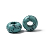 Synthetic Turquoise European Large Hole Beads G-Q442-15-2