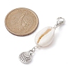Shell Pendent Decorations HJEW-JM01323-4