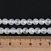 Plating Natural Selenite Beads Strands G-G120-A01-01-5