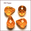 Imitation Austrian Crystal Beads SWAR-F062-10x8mm-08-1
