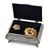 Cuboid Europen Classical Princess Jewelry Boxes OBOX-I002-04-4