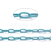 3.28 Feet Spray Painted Brass Cable  Chains X-CHC-H103-02B-2